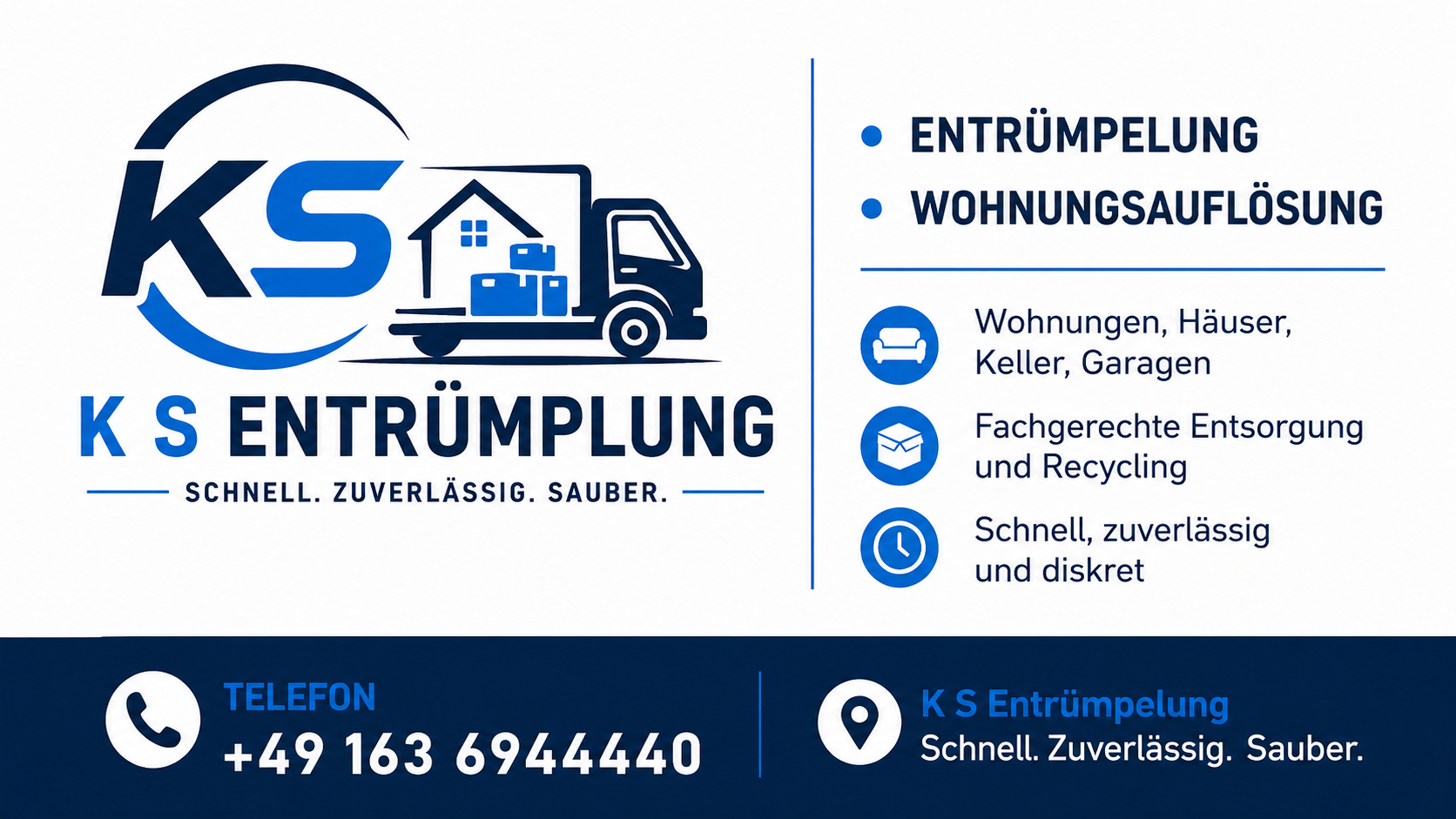 Visitenkarte KS Entrümpelung